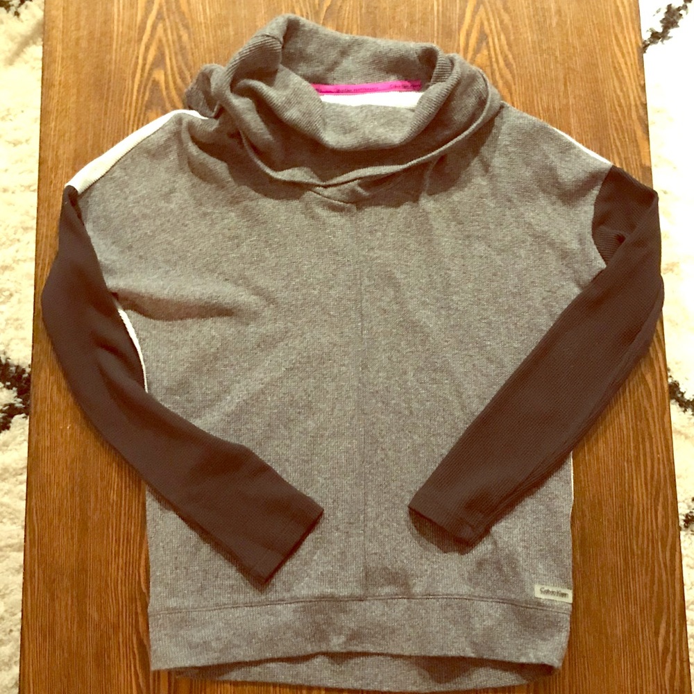 Calvin Klein color block athletic top
